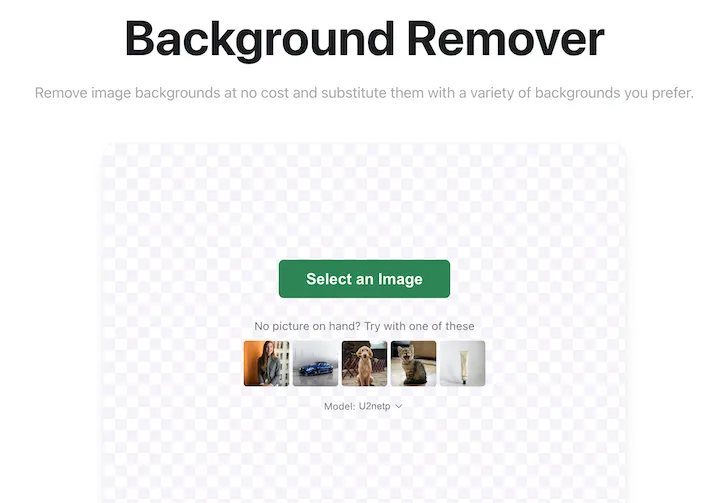 AI-driven free background removal tool: RMBG image